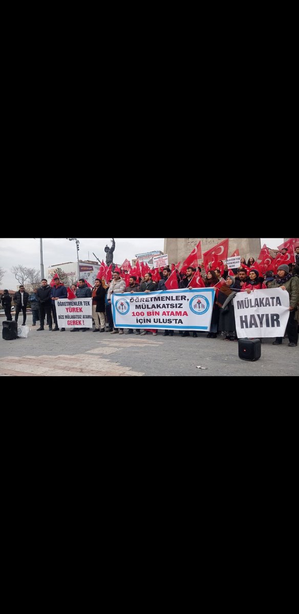 cizmelihoca's tweet photo. #UlustaMülakatsız100BinAtama https://t.co/iybB6mI7xA