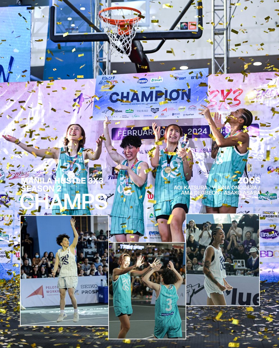 ZOOS gave Manila Hustle a taste of Tokyo’s elite 3x3 hoops 🏆

They are the champions of Manila Hustle 3x3 Season 2! 

Keep it here on SLAM Philippines for more ZOOS highlights from Manila Hustle 3x3 Season 2.