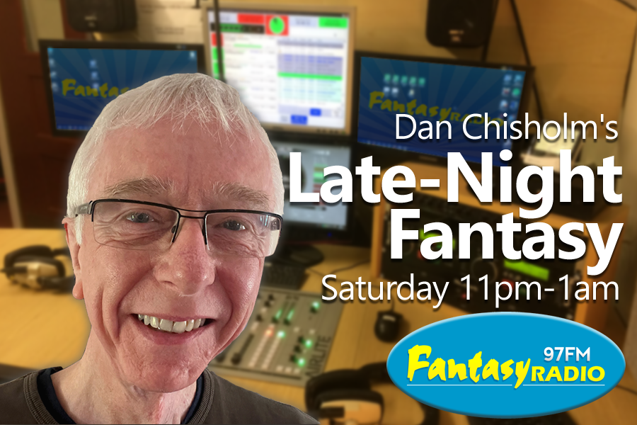 fantasyradioUK's tweet photo. 🚨 New programme alert! 🚨 Join @radiothechis for his *new* show 'Late-Night Fantasy', Saturdays from 11pm. A fantastic choice of music new and old from Dan's personal collection, with some great late-night radio chat. Listen on 97FM, on Radioplayer and at https://t.co/9G7Twbfiac https://t.co/M4JswhZPDa