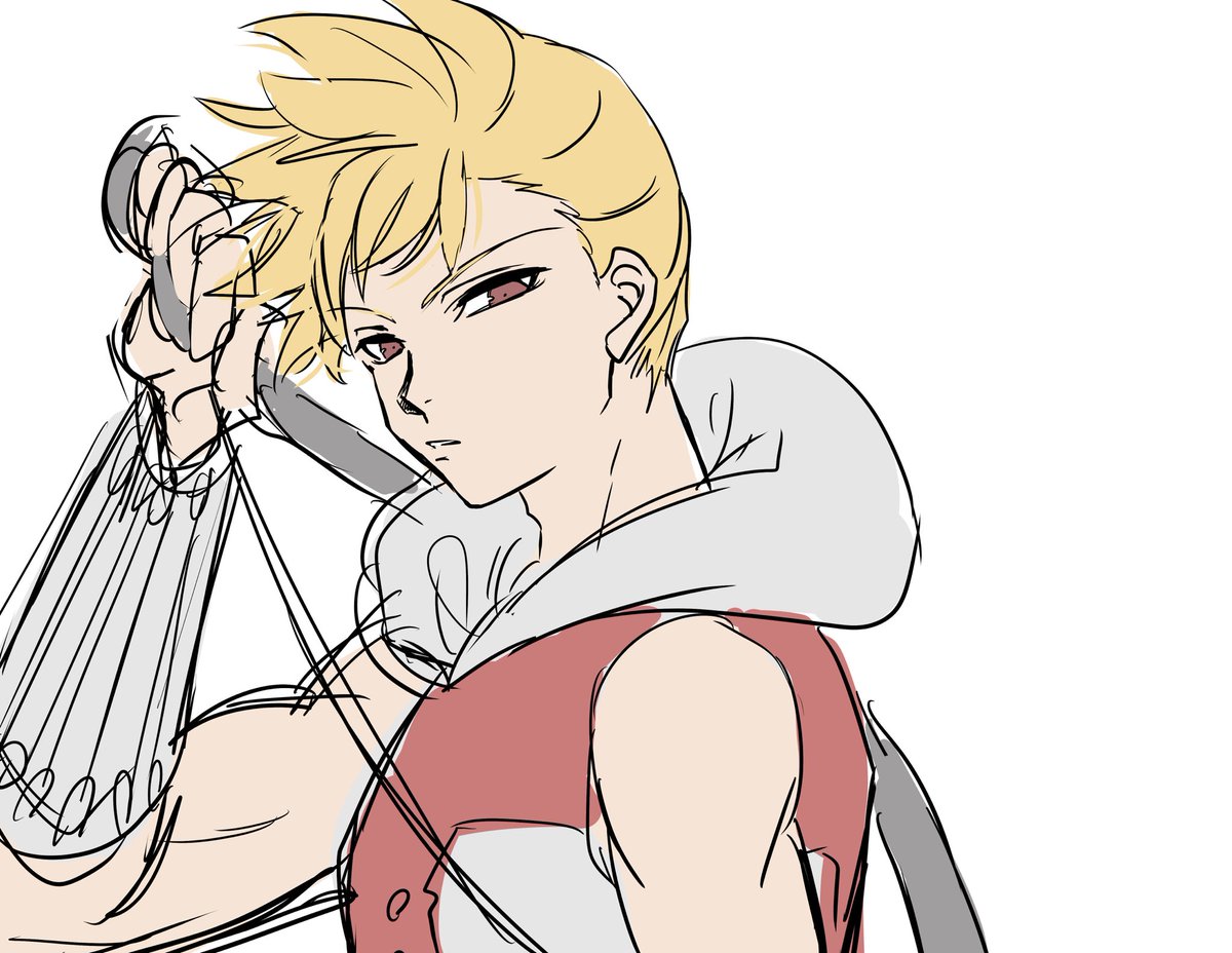 P_nari877's tweet photo. あまりにも最高で殴り描きした
黙示録の四騎士…ランスロット…いい成長を遂げたな…素晴らしいよ https://t.co/mb3M1akO0h