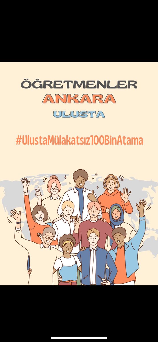 cizmelihoca's tweet photo. #UlustaMülakatsız100BinAtama https://t.co/1Mh4huMBdk