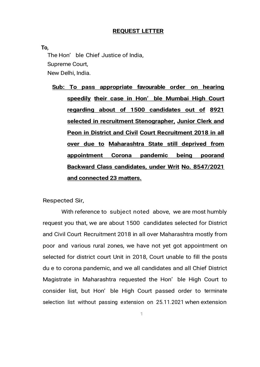 subhashgore007's tweet photo. #maharashtra_districtcourtrecruitment2018_needjustice
@PMOIndia
@Devendra4Maha
@mieknathshinde
@Draupadi_Murmu7
@D_Y_Chandrachud
@maha_governor
@Dev_Fadnavis
#Maharashtra
@ANI
@narendramodi https://t.co/x48SSQg54z
