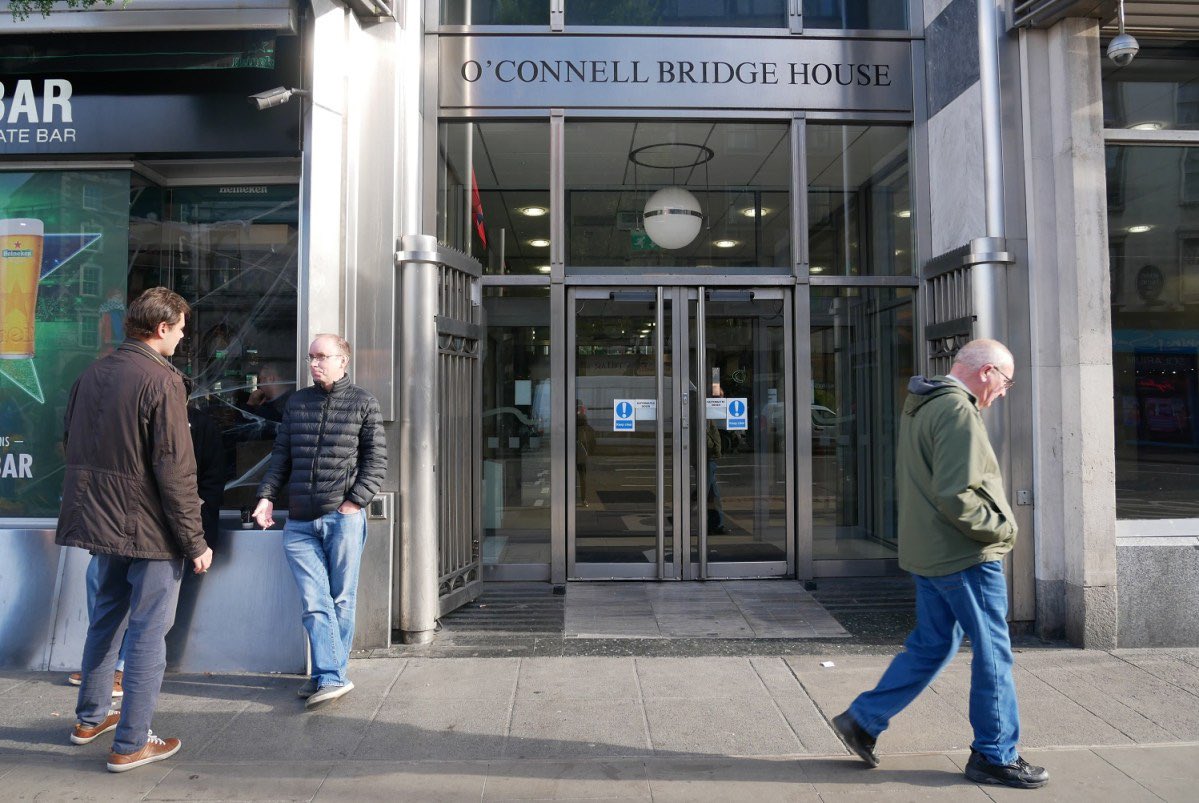 I heard from a reliable source that the RTB offices in O’Connell Bridge House are to house male refugees if anyone would like to light a fire somewhere over the weekend. Pretty sure they’re to be housed in the ‘legal department’ responsible for investigating landlords. Cheers.