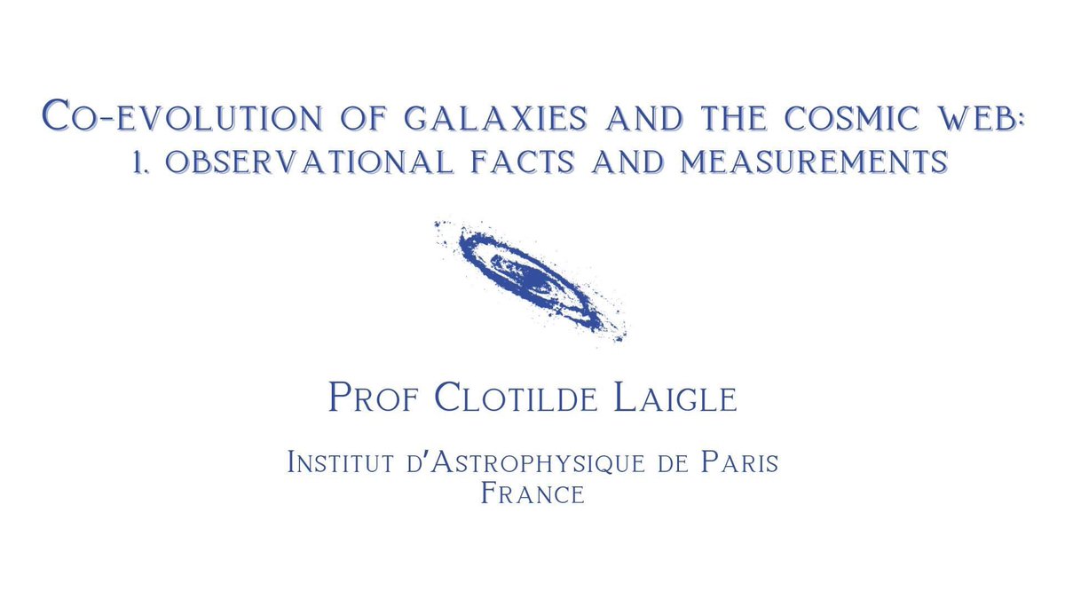 CosmologySchool's tweet photo. Explore the well-established model linking galaxy properties to the mass assembly of dark matter halos, modulated by the cosmic web. Witness the role of intergalactic medium thermodynamics in shaping galaxy growth and triggering quenching.
https://t.co/H80hYQbOow https://t.co/mHk4JybtPe