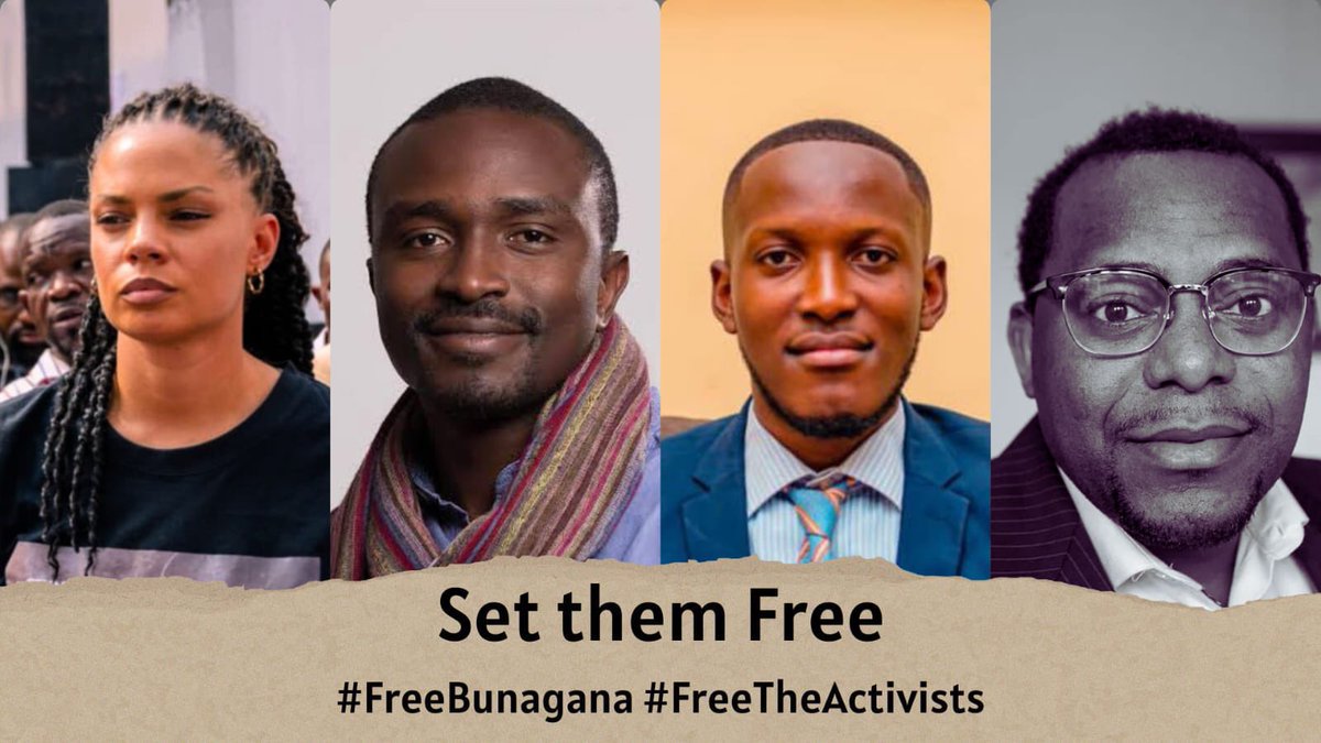 GloireKapema's tweet image. Révoltant ! Des congolais qui se rassemblent pacifiquement pour rappeler que BUNAGANA est occupé depuis bien longtemps et qu’il faudrait agir pour le libérer sont embastillés alors que les vrais criminels de ce pays sont fait députés, ministres etc. Inadmissible ! #SetThemFree
