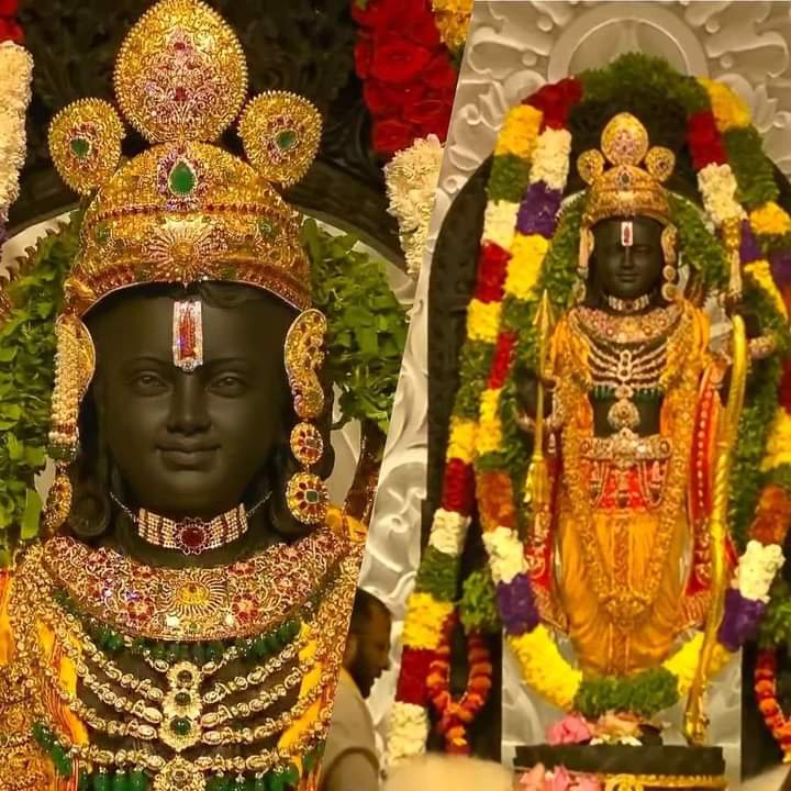 DayanandSopte's tweet photo. A day filled with eternal joy, devotional service &amp; divinity as we celebrated the grand welcome of Prabhu Shree Ram 🙏🏻😇 https://t.co/Y9OWzeVeW7