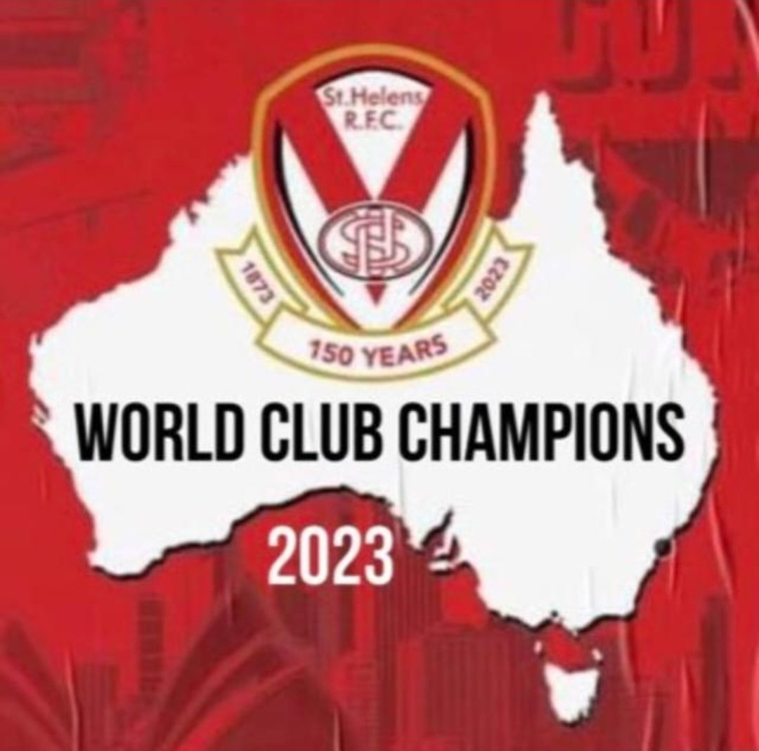 WCC 2023 Scruffy Murphys Reunion

Saturday, 17th February
Venue : The Church
Time: 4pm onwards

One year on. Relive the memories of the <a href="/Saints1890/">St.Helens R.F.C.</a> trip to Oz. More details to come. Be great to see a good number of the travelling army again #COYS