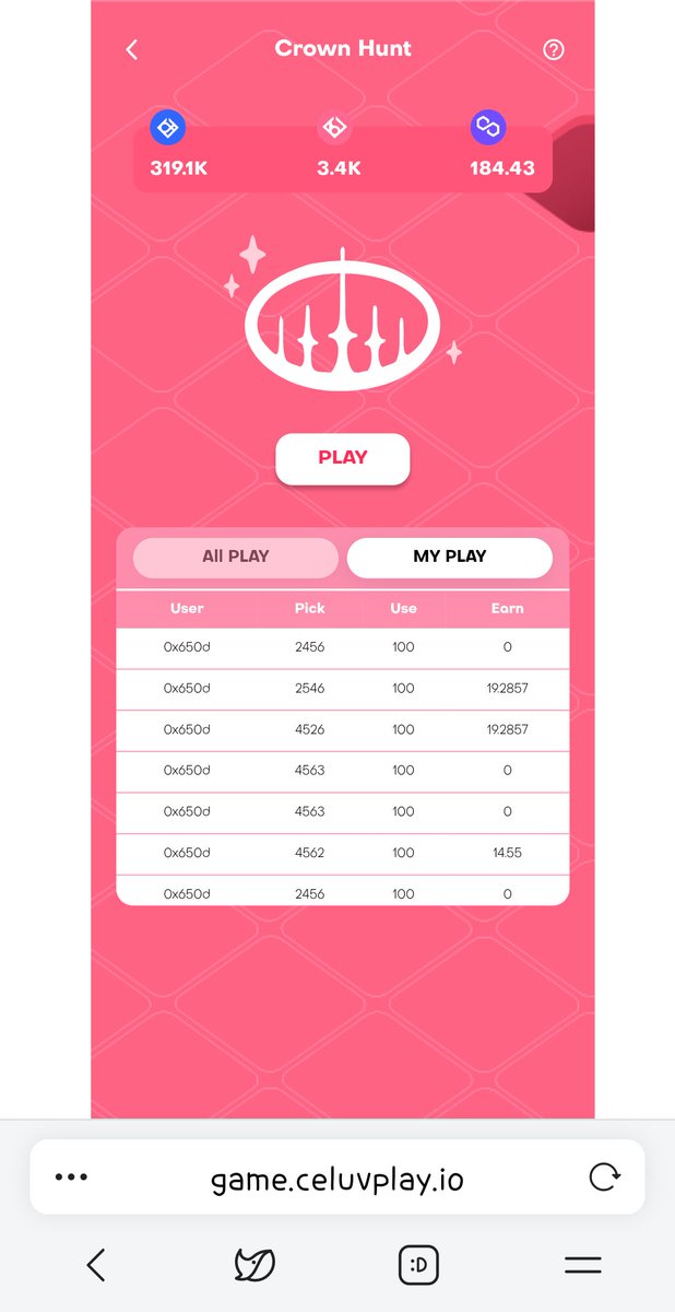 seol1490225's tweet photo. #CeluvPlay #Astian #gamecenter #myscore https://t.co/MdidF1PwgM