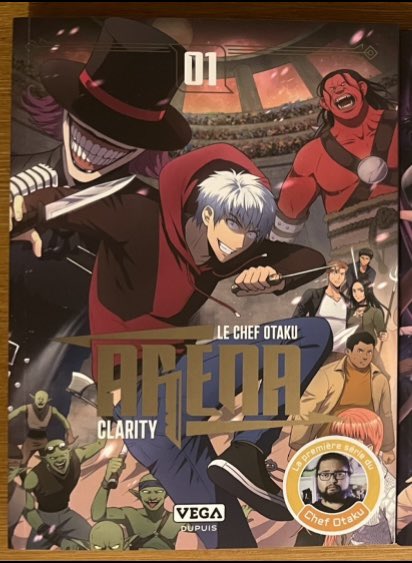 QNicoud07's tweet image. From Thursday I will translate the #webtoon #Arena for you in 4 language’s
As a reminder, this is the #firstwork whose #lechefotaku is the screenwriter and #clarity the cartoonist