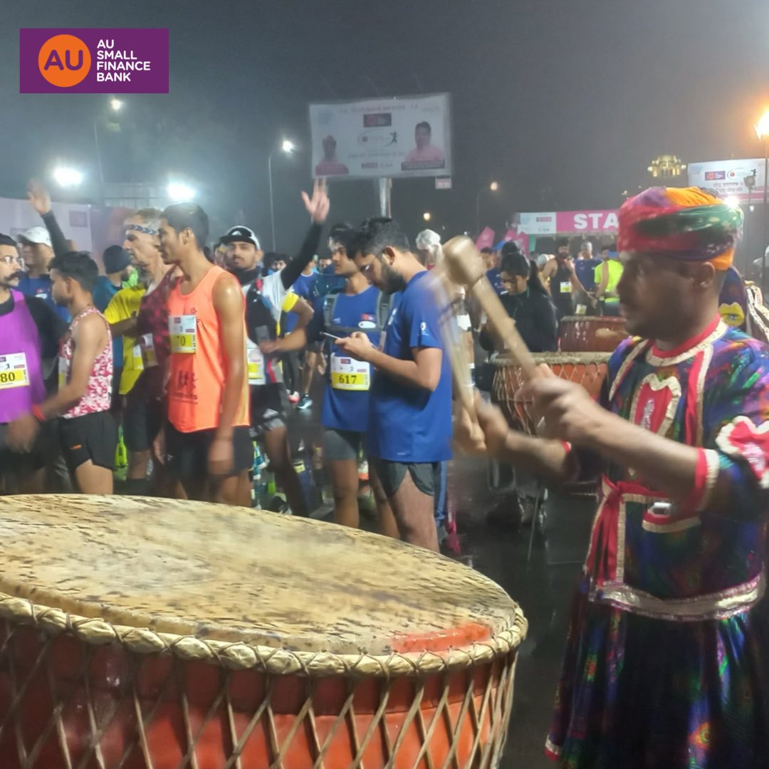 aubankindia's tweet photo. Glimpses of the #AUJaipurMarathon!
#AUJM #BeJaipurLegend #Marathon #15AUJaipurMarathon #RunJaipur #AUSmallFinanceBank https://t.co/RnaixmbpHI