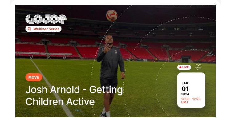 Thanks to <a href="/readysetgojoe/">GoJoe</a> for inviting me to deliver a webinar to their audience this week. Ahead of Children’s Mental Health Week, we focused on the links between sport and mental wellbeing, and the positive impact that <a href="/bloomsburyftbl/">Bloomsbury Football</a> has on our young people away from the pitch.