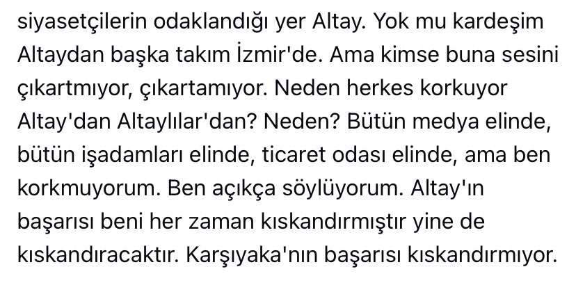 ultraltay1914's tweet photo. Bak babanın röportajı bizzat. Çocukluğundan beri ilk defa Göztepe-Altay maçında galibiyet görüyorsunuz. Babanın sana bu kini aşılaması normal :) Baban nargile kafelere parasıyla bile giremiyormuş doğru mu? ���.Rantçı babana uyma, deli rolü falan yap sanatını icra et.@RizaKocaoglu https://t.co/3FpIReg4GN