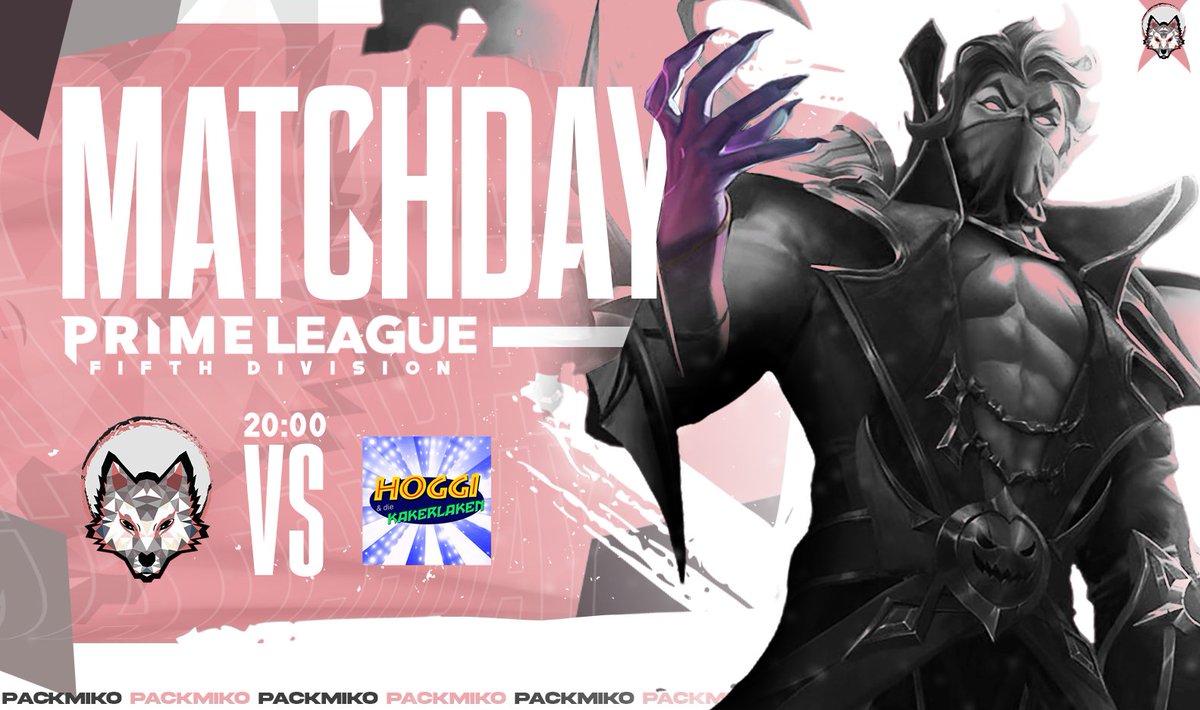 packmiko's tweet photo. "🚀 Packmiko E-Sports makes its debut in Prime League Division 5! 

🎮 Catch our team live in action on https://t.co/AnjPm7lKXj at 8 PM.

 Don't miss the kickoff of our journey in this thrilling league! 🔥 #PackmikoEsports #PrimeLeague #DebutGame https://t.co/XCVHuWWsqd