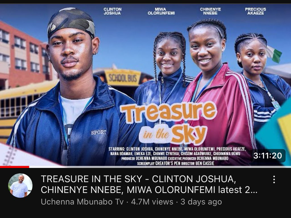 Flairtitude's tweet photo. We’re literally at 4.7Million views in 3 days!
God is so great💕

If you’re yet to see it, please check out Treasure in The Sky on YouTube 🩵 https://t.co/IsyFxAVoK1