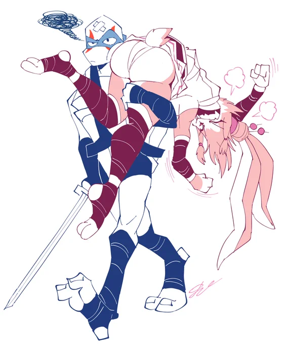 Ending in a fight 