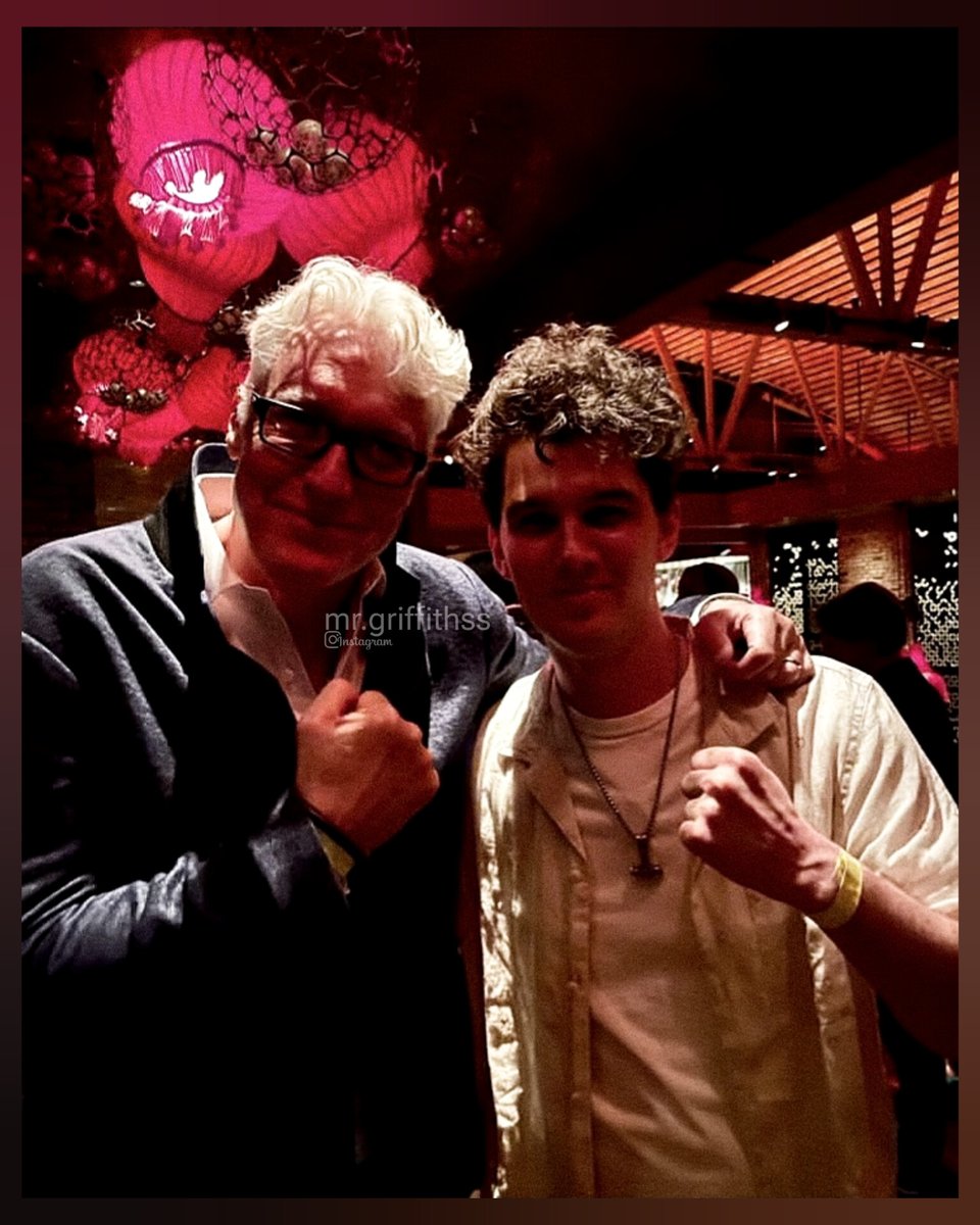 'The only thing better than Terry Silver is two Terry Silver's!' 

#ThomasIanGriffith and #NickMarini after attending the 39th annual PaleyFest screening of #CobraKai at the Dolby Theatre in Hollywood,California circa 2022.

📸:Nick Marini
#terrysilver #cobrakaiseason5 #throwback
