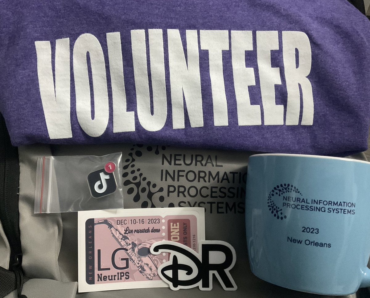 romrawinjp's tweet photo. Thank you #NeurIPS2023 for sending me these gifts across the world! These completely made my day. Even though I couldn’t make it there in Dec, thank you for such an amazing experience and a huge cheering-up for a baby ml researcher like me. I got loads of energy now! https://t.co/imGrwhxLTI