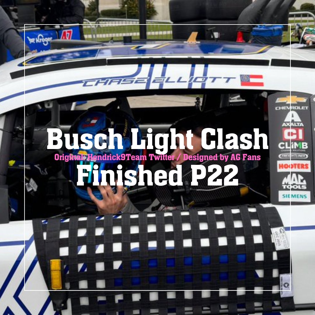 #di9 #teamAG #NASCAR #BuschLightClash