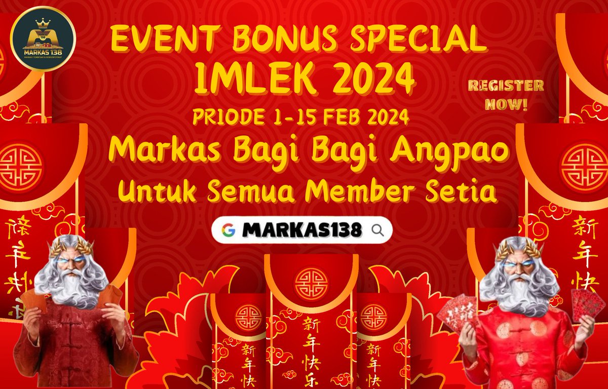 Markas_138's tweet photo. 𝗠𝗔𝐑𝐊𝐀𝐒𝟏𝟑𝟴 Bagi Bagi Angpao🧧 Untuk Semua Member SETIA 𝗠𝗔𝐑𝐊𝐀𝐒𝟏𝟑𝟴
Menang Berapapun Pasti Kami Bayar💰 𝐒𝐈𝐓𝐔𝐒 𝗔𝗠𝐀𝐍 𝐃𝐀𝐍 𝐓𝐄𝐑𝐏𝐄𝐑𝐂𝐀𝐘𝐀💯
➡️𝐋𝐈𝐍𝐊 𝐉𝐎𝐈𝐍 : https://t.co/sTtTMX1R0N

#Markas138 #angpomarkas138 #slotgacor #slotonline #slotpg https://t.co/v6IZU8ftBd