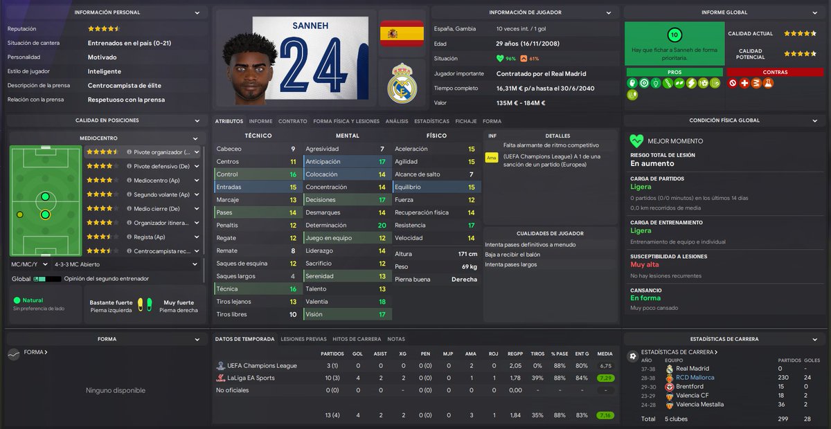 pedrojd99's tweet photo. Mercado🌧Bajas 37/38 🗓 | 
El extremo portugués espada se marcha cedido a la premier ante la falta de minutos y quiere estar en el mundial.

Sanneh nuestro pulmón en el mediocentro sale al real Madrid por 85M.

#FM24 #Rcdmallorca ⚫️ 🔴 https://t.co/0FbqWCK4e1