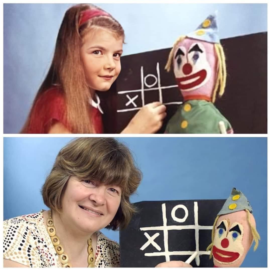 voiceonthebox's tweet image. Then and now for Test Card F 🎥📺 #bbc #testcard #broadcasting