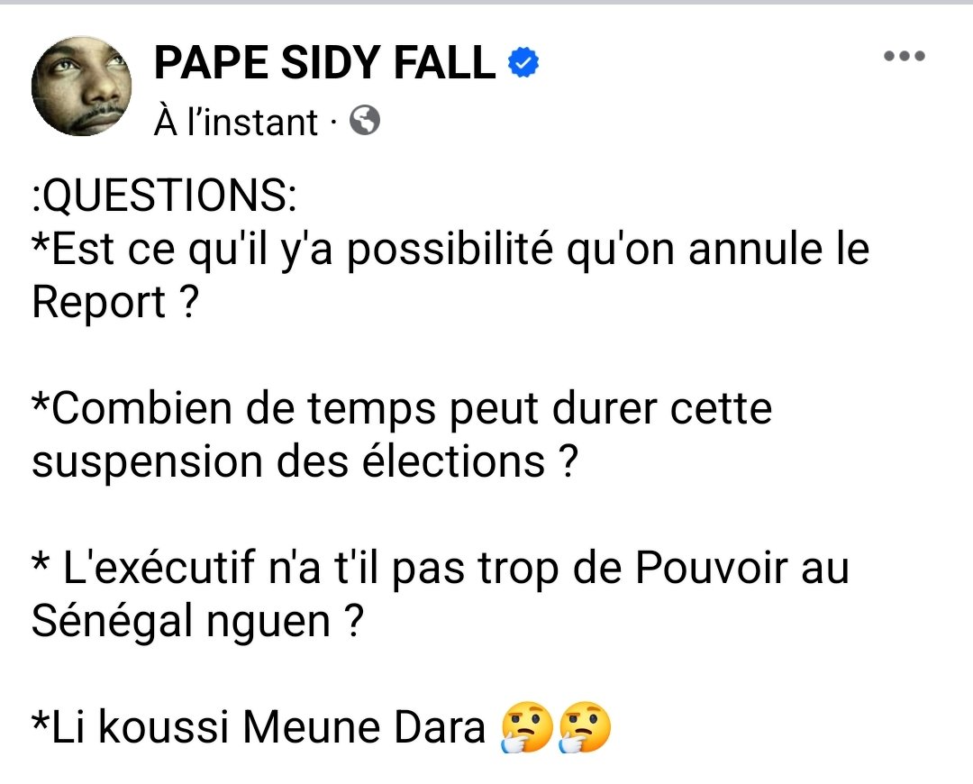 PapeSidy's tweet photo. 🤔🤔🤔🤔 https://t.co/nSfclHtW95