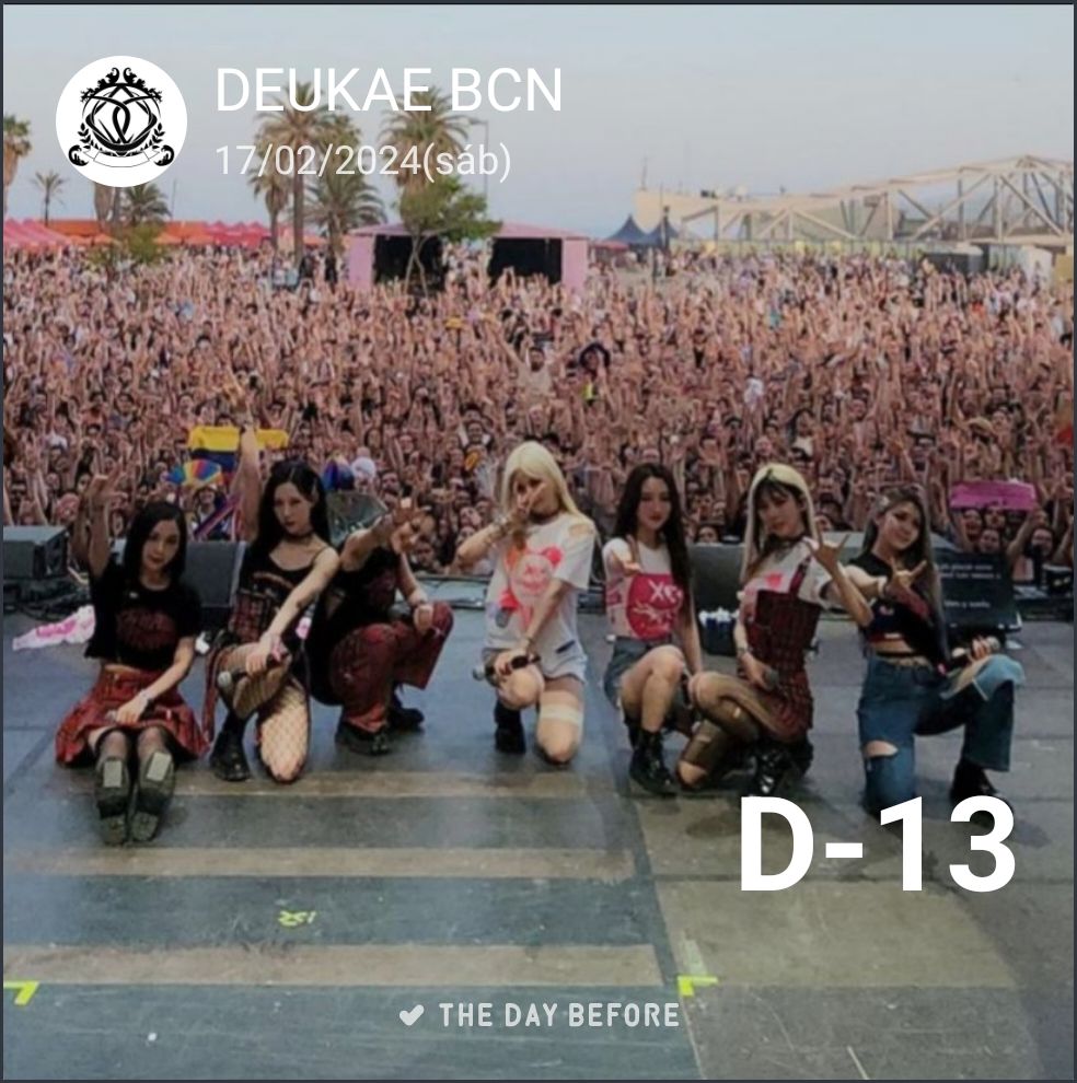 lokindipity's tweet photo. 13 días para que vuelvan a España
13 pvtos días para que vengan a Barcelona
13 PVTOS DÍAS PARA QUE SIYEON ME GRITE EN LA CARA Y ME DEJE SORDA
Quiénes de vosotrxs venís?? Os veré allí? 🥹
#Dreamcatcher #DreamcatcherinSpain #DeuKaeinBCN https://t.co/EwhB3Te43T