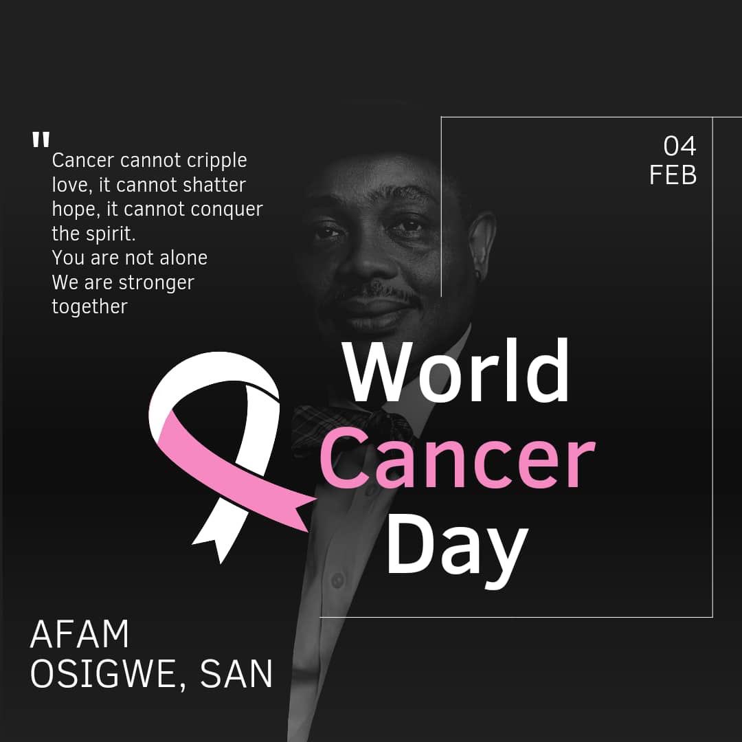 We are stronger together! 

#cancerday #WorldCancerDay #WorldCancerDay2024