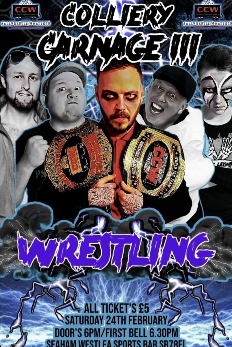 Colliery Championship Wrestling tweet media