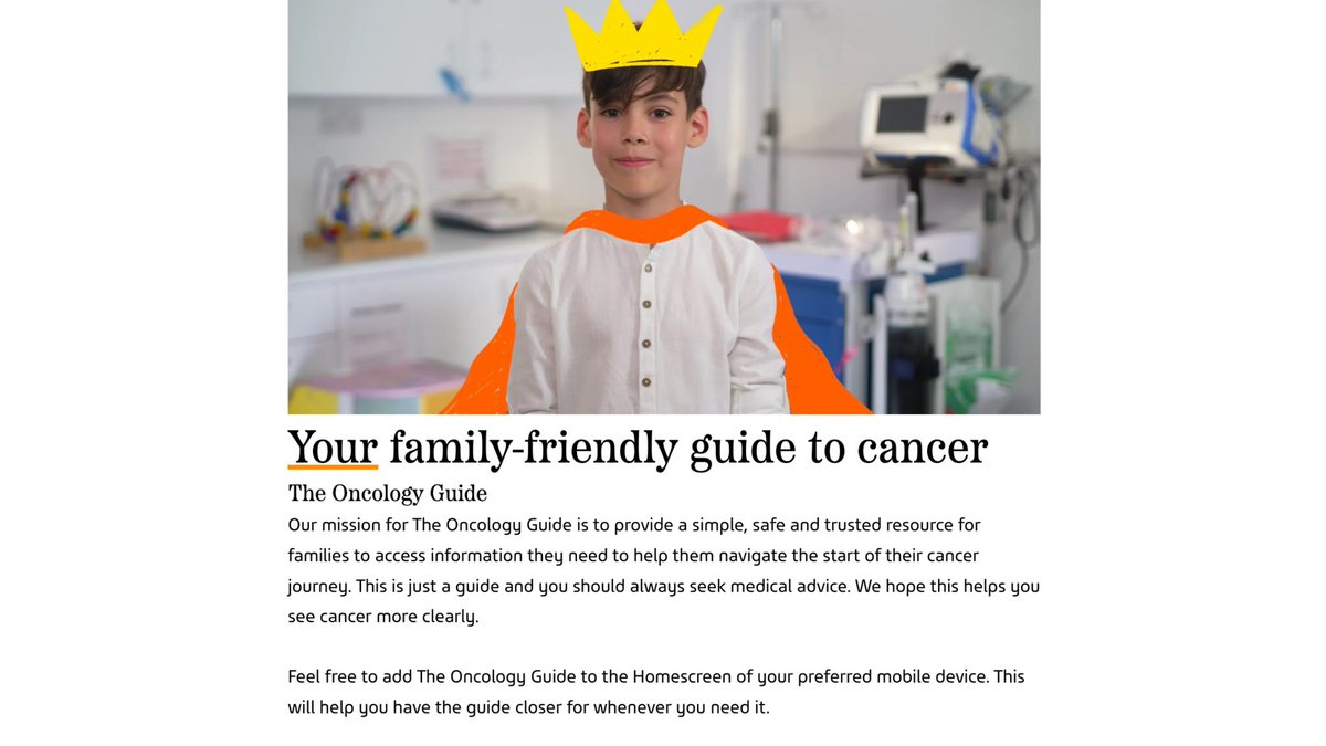 Did you catch The Oncology Guide featured on @bbcsml this morning? 🌟 A free resource offering trusted info for parents and children during early cancer treatment. We're proud to have provided the clinical information in the guide ~ bit.ly/49jZeF3 #WorldCancerDay