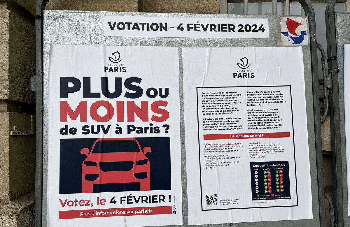 À voté ! #votationSUV #SUV <a href="/Mairie17/">Mairie du 17e</a>