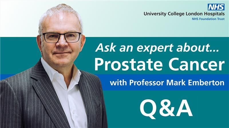 This #WorldCancerDay, watch our latest Q&A video and series. One of the UK’s leading experts, Professor Mark Emberton, discusses symptoms, early detection, treatment and stages of prostate #cancer. Watch here: buff.ly/47Zh27y