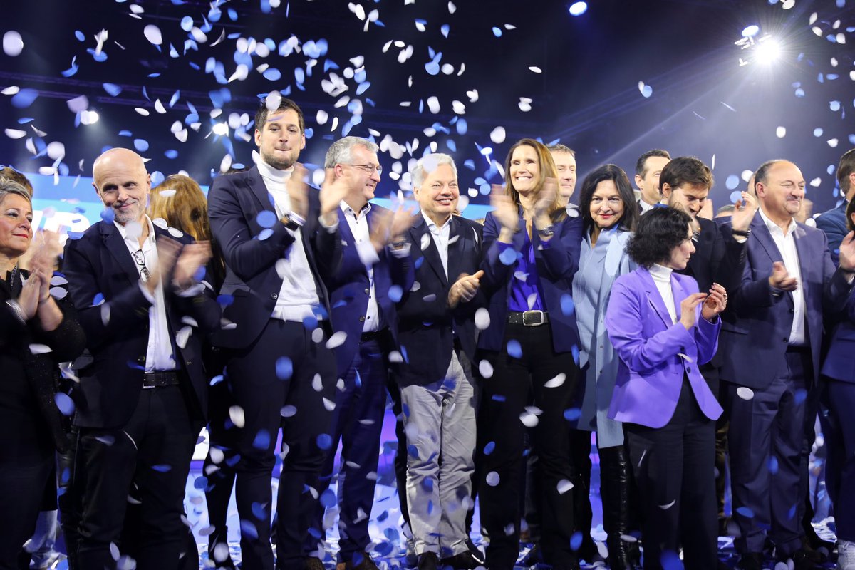 Le Mouvement Réformateur valide son programme pour les élections de 2024.
Ensemble, faisons triompher le projet libéral ! <a href="/MR_officiel/">MR</a> #MR2024