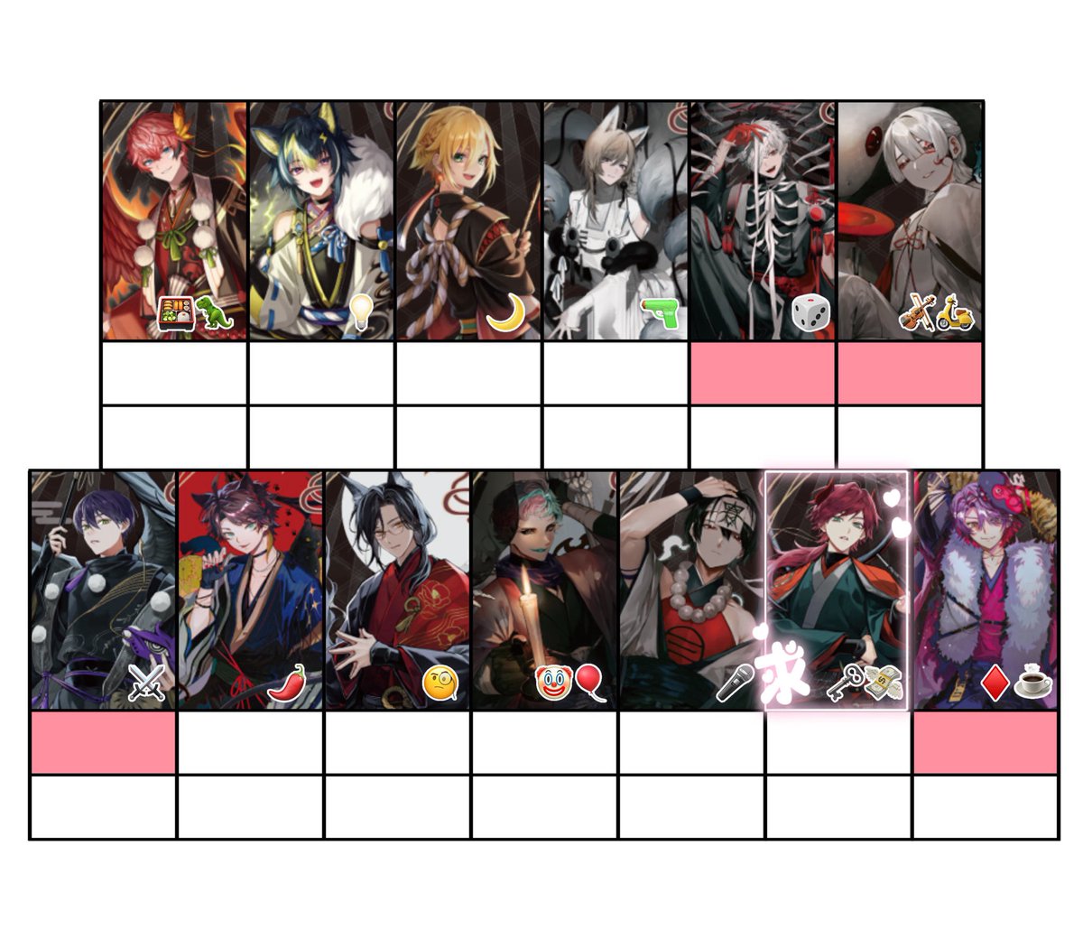 Bmy776's tweet photo. 【交換/仮約束/譲渡】 にじさんじ 6周年 6th Anniversary 妖怪万化 お札風カード 

求 : 🗝💸

譲 : 画像参照

1BOX購入予定
お気軽にお声掛けください🙇🏻‍♀️ https://t.co/bGbNYQavVT