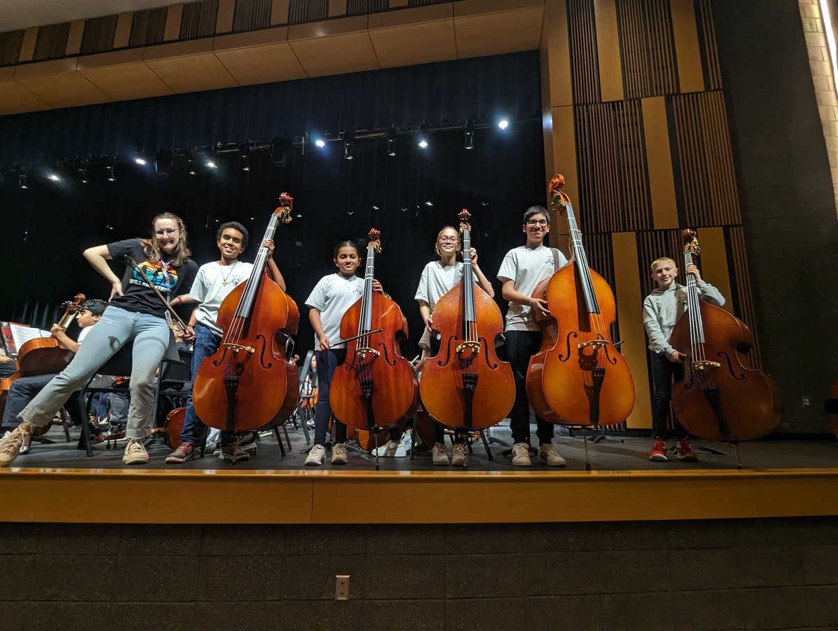 WillardStrings's tweet photo. Our @WillardLCPS 6th graders brought their A-Game to their very first concerts of the year! We loved sharing our progress with families and friends of the 190+ young musicians on stage for the two concerts of the night! Bravo! ✨🎶✨ https://t.co/YEeb2PaVFN