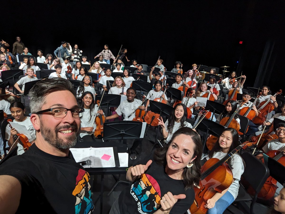 WillardStrings's tweet photo. Our @WillardLCPS 6th graders brought their A-Game to their very first concerts of the year! We loved sharing our progress with families and friends of the 190+ young musicians on stage for the two concerts of the night! Bravo! ✨🎶✨ https://t.co/YEeb2PaVFN