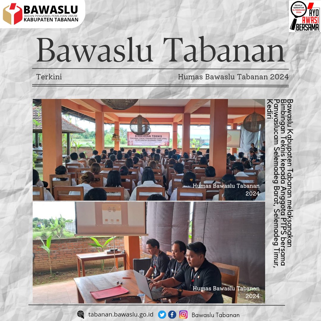 BawasluTabanan's tweet photo. https://t.co/72UtNEoFiP