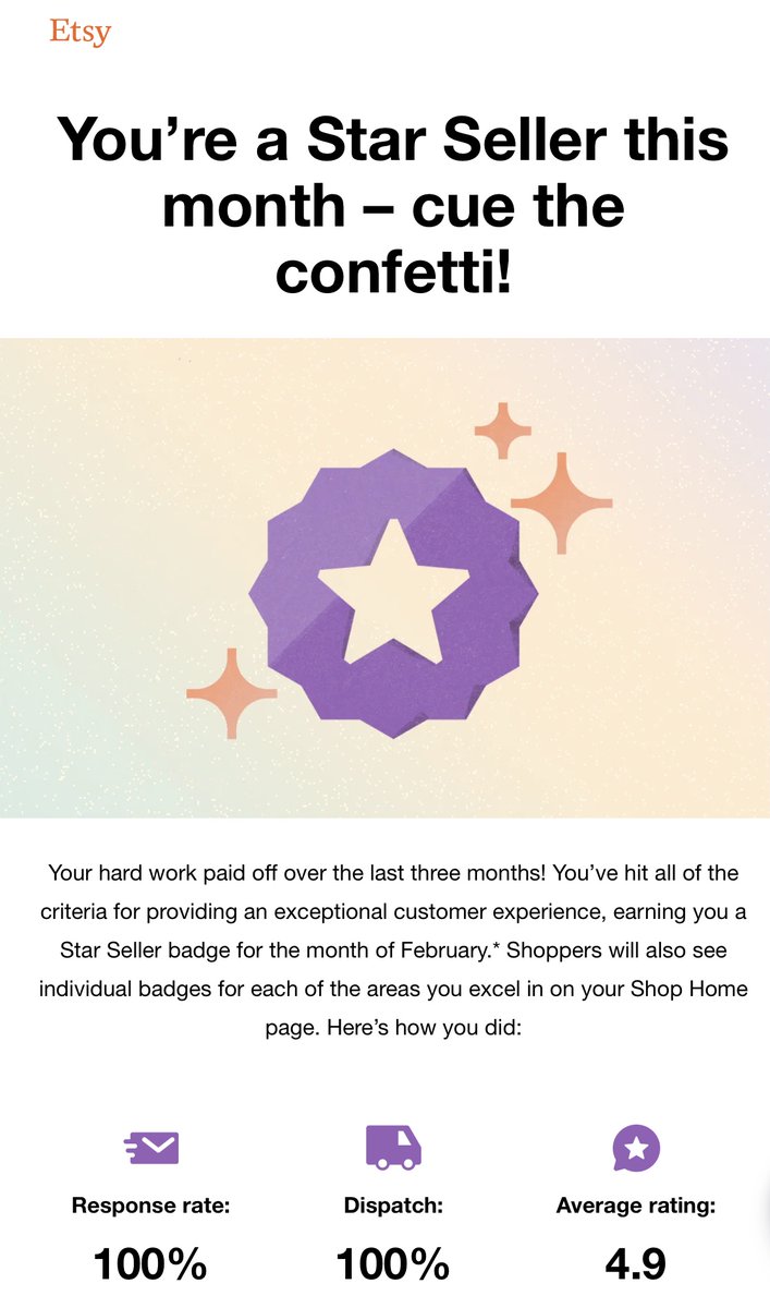 Very happy to get another Etsy Star Seller badge for February 😊.  Thanks  for  all  the  support and  feedback that  has  made  this  possible!
dmdrawingsshop.etsy.com
#etsy #etsyshop #artist #pencilart #pencil #artprints #artpieces #Northumberland #Cumbria #cumbriapics