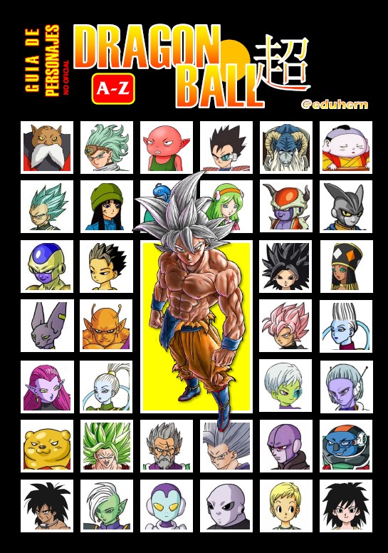 eduhern's tweet image. #DRAGONBALLSUPER

GUÍA DE PERSONAJES DE LA 𝐀 A LA 𝐙

Hilo con todos los avances…