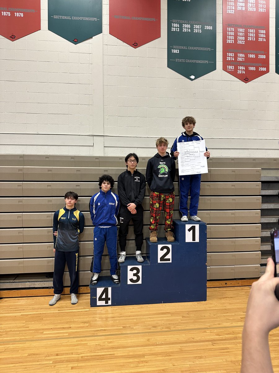 KenTonWrestle's tweet photo. Sawyer Dickinson Class AA Champion
Luis Arroyo 4th place https://t.co/YUSWIjGV2w