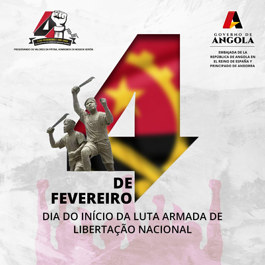 Hoje relembramos o início da luta armada pela independência de Angola. Uma homenagem aos bravos heróis que lutaram pela nossa liberdade. 🇦🇴 #LutaArmada #HeróisDeAngola