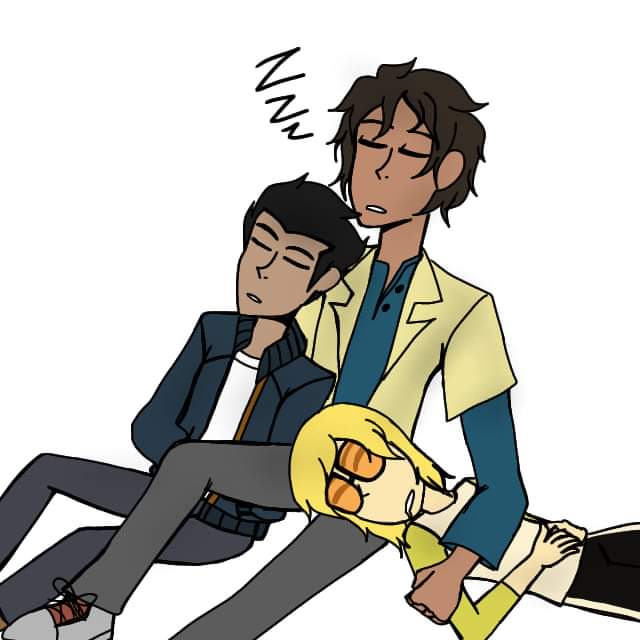 Drey_Blanc's tweet photo. Comfort characters, getting some sleep after the battles they fought.. What battles, you ask? Oh just some alien invasion, a dimensional crisis and a planet killer. No big deal. No therapy needed. 👍
#harryosborn #hobgoblin #msm2017 #dcsideways #derekjames #kidcosmic https://t.co/myOPXJVQPO