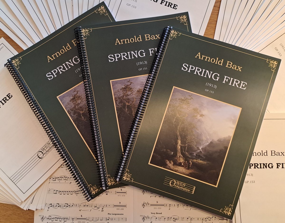 I've now got a Ko-Fi page: ko-fi.com/owenorchestrat…

It's aim is to raise money for a second print run of Spring Fire so that I can make the score available for purchase for even more people.

A limited first run will be available this week!