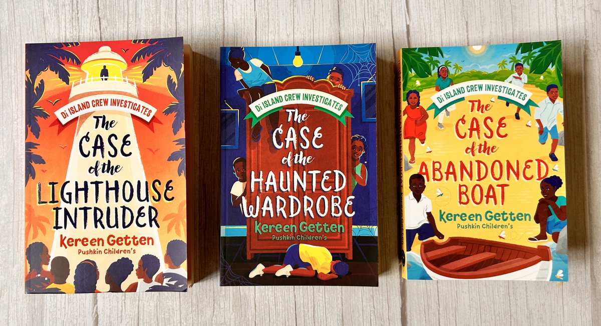 I’m have a #SundayFunday giveaway for you! To celebrate the publication of ‘The Case of the Abandoned Boat’ I have a set of ‘Di Island Crew’ books to give away? Just follow @Pushkinchildren & tag a friend in the comments. (U.K. only)