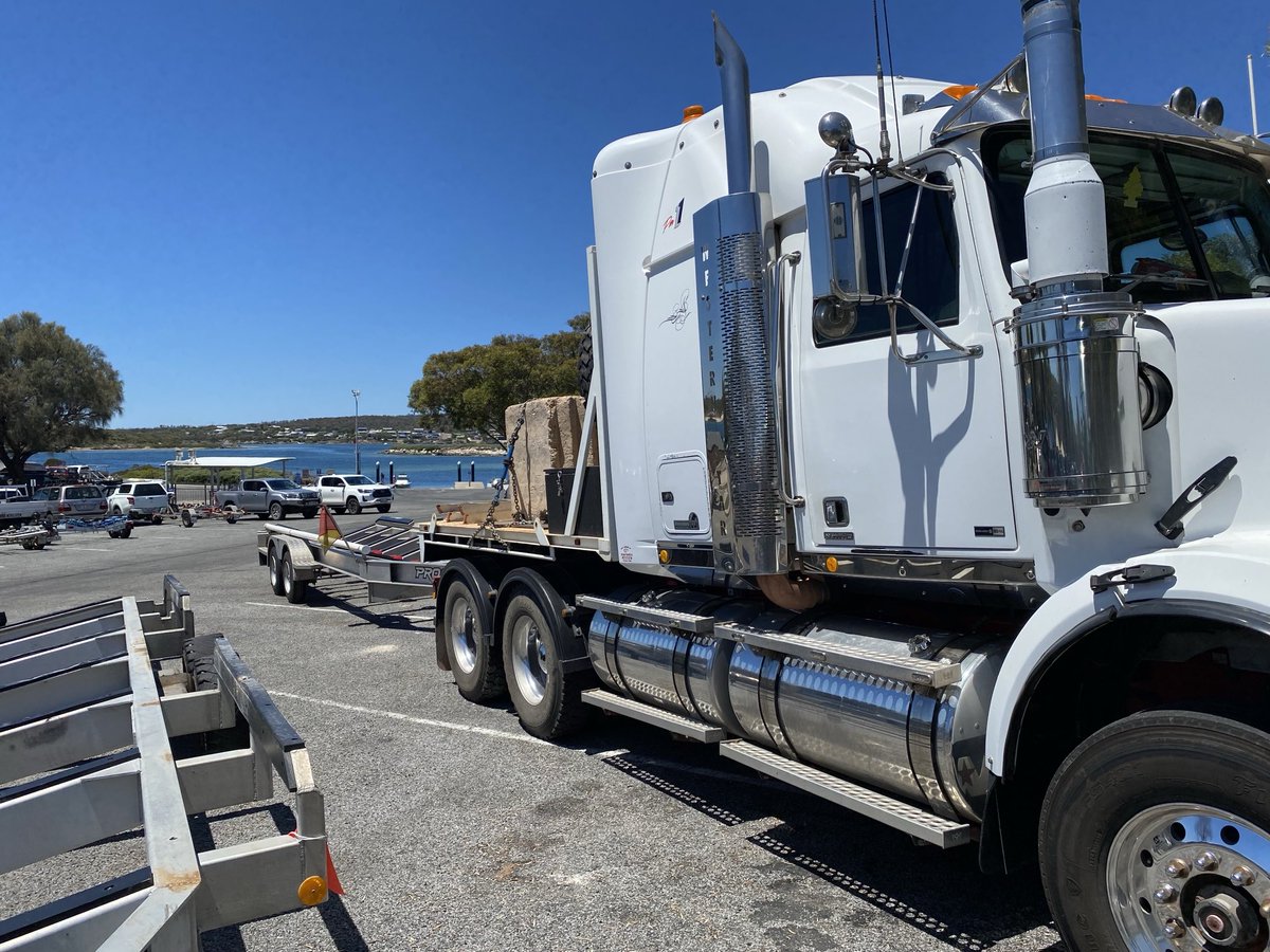 Next level boat launching.