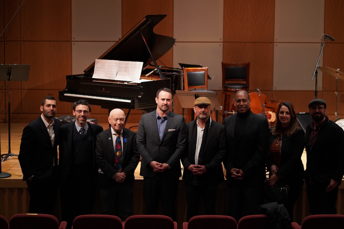 SachaRoytman's tweet photo. In collaboration with the @AmericanSephard and the Jazz Leadership Project by (@gregthomas22), we have initiated the @Omni_American_ , driven by our conviction that the rhythms of jazz and the wisdom of the blues possess the transformative power to address all forms of hatred. 

The beauty of a jazz quartet lies in the harmonious interplay of instruments, emitting distinct sounds and playing different notes, embodying a profound message of unity. The essence of our endeavor is not the colors or sounds we produce individually, but the collective harmony we achieve.

Remarkably, during the early 1930s, as the Nazis ascended to power, jazz musicians in Berlin stood among the first to resist the regime. Jazz, celebrated as the music of freedom and excellence, symbolized unity between Jewish and African American musicians, challenging the Nazi narrative and declaring its impure status in their eyes.

To commemorate  Holocaust Remembrance Day, we organized a special concert to underscore the resilience, hope, and excellence that jazz and music at large represent. The event featured heartfelt contributions from Holocaust Survivor Sami Steigmann, alongside my friends and collaborators @gregthomas22, Aryeh Tepper, and Jason Guberman, who are equally committed to crafting a better future for everyone.

@ItamarBorochov one of the most outstanding jazz trumpeters of our era, led a remarkable quartet that captivated the audience with their heartfelt performances, infused with deep wisdom.

We firmly believe in the healing power of music and its capacity to change the world for the better—and we are committed to making this vision a reality.

For a more immersive experience and to witness the magic of this event, I encourage you to watch the full recording. It's an encounter you won't regret: https://t.co/Txd4XKeIG4