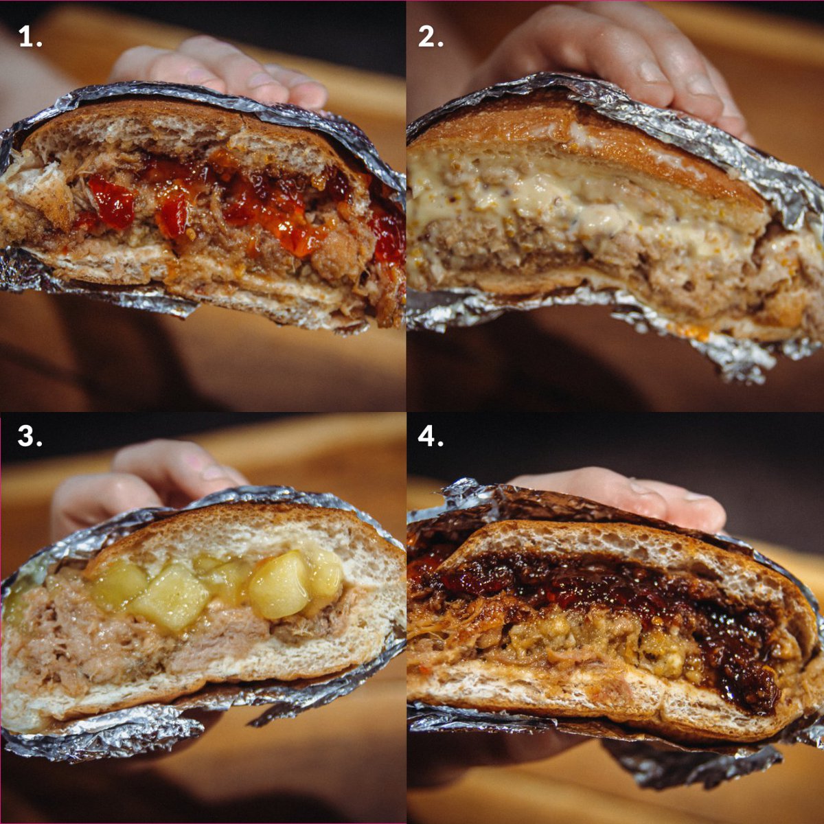 🐷Can you name all of the sauces? Comment below.