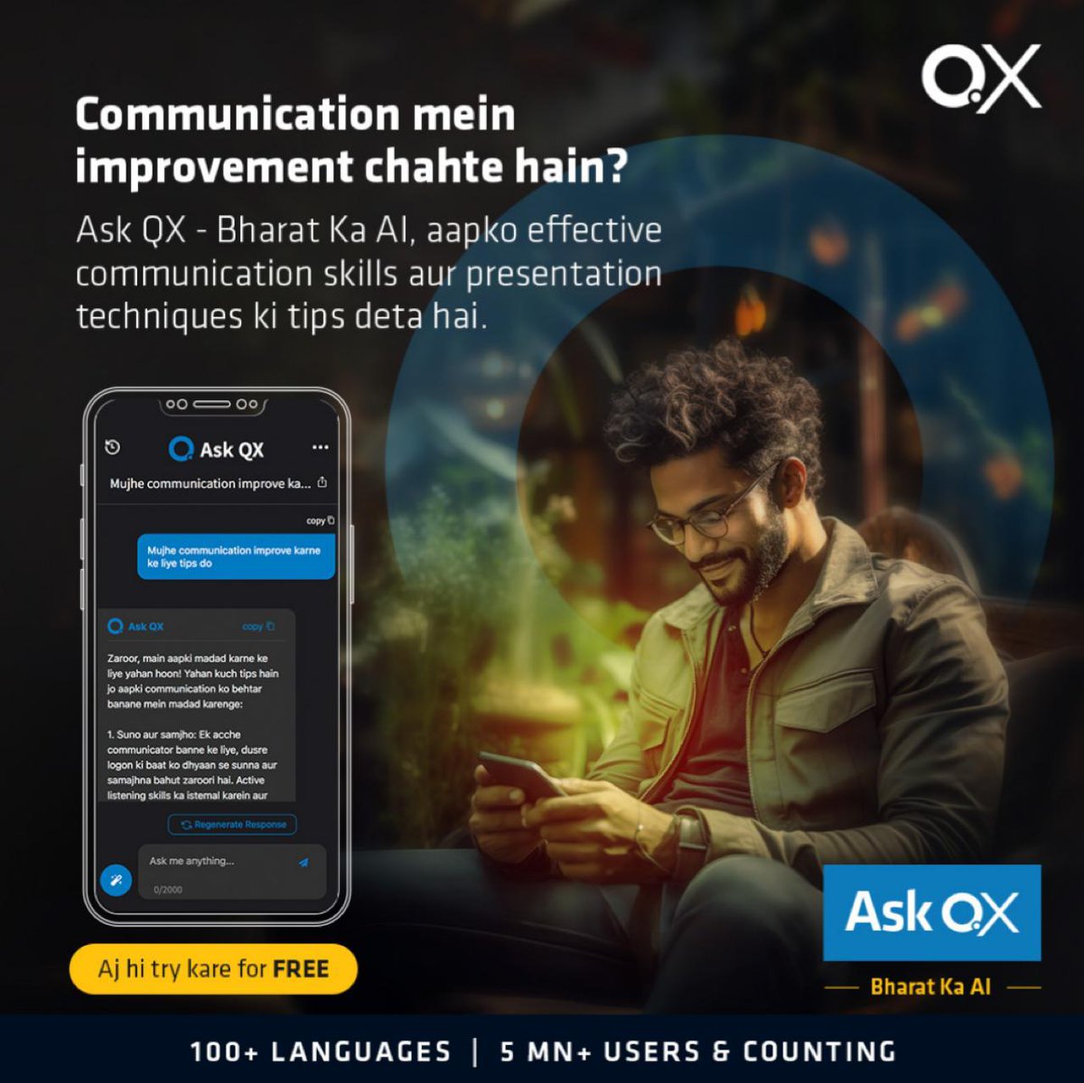 RajaDeluxee's tweet image. You all look into this one..!! Best app for the AI 
#AskQXLabAI