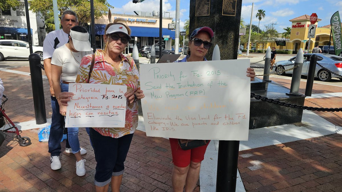 𝙼𝙰𝙸𝚀𝚄𝙴𝙻 𝙲𝚁𝚄𝚉 (@maiquel59232858) on Twitter photo Families remain separated, more than 8 years of waiting with completed cases closed and paid legally since 2016,while <a href="/DHSgov/">Homeland Security</a> <a href="/StateDept/">Department of State</a> <a href="/WHAAsstSecty/">Bureau of Western Hemisphere Affairs</a> <a href="/TravelGov/">Travel - State Dept</a> <a href="/USCISDirector/">Director, USCIS</a> <a href="/SecMayorkas/">ARCHIVED: Secretary Alejandro Mayorkas</a> <a href="/SecBlinken/">Secretary Antony Blinken</a> <a href="/POTUS/">President Donald J. Trump</a> <a href="/USEmbCuba/">Embajada de los Estados Unidos en Cuba</a> prioritize illegal migration and the visa bulletin ignores Families remain separated, more than 8 years of waiting with completed cases closed and paid legally since 2016,while <a href="/DHSgov/">Homeland Security</a> <a href="/StateDept/">Department of State</a> <a href="/WHAAsstSecty/">Bureau of Western Hemisphere Affairs</a> <a href="/TravelGov/">Travel - State Dept</a> <a href="/USCISDirector/">Director, USCIS</a> <a href="/SecMayorkas/">ARCHIVED: Secretary Alejandro Mayorkas</a> <a href="/SecBlinken/">Secretary Antony Blinken</a> <a href="/POTUS/">President Donald J. Trump</a> <a href="/USEmbCuba/">Embajada de los Estados Unidos en Cuba</a> prioritize illegal migration and the visa bulletin ignores