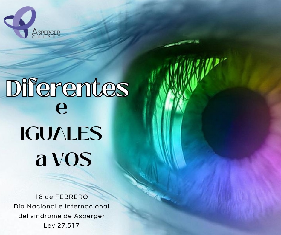 Lema de campaña 2024 en el marco del día nacional e internacional  del síndrome de Asperger.
"Diferentes e iguales a vos", una verdad y un valor enorme para la sociedad.
Lo diferente aporta valor y enriquece, por eso te pedimos que abraces lo diferente y lo hagas parte siempre.